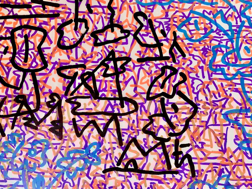 Image of Vndl En Flrl on Lnd En Colorr #8, 2021