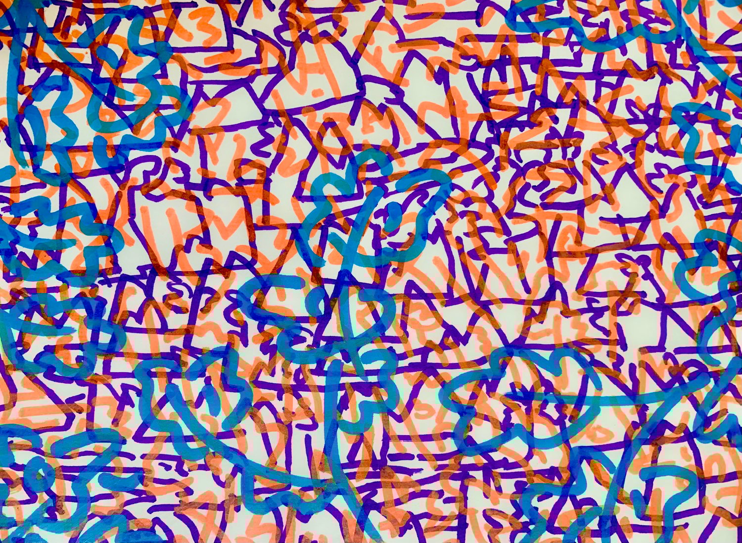 Image of Vndl En Flrl on Lnd En Colorr #8, 2021
