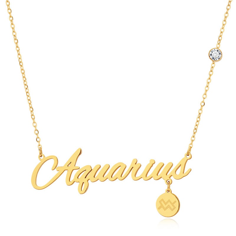 Aquarius necklace | Sapphire Boutiquee