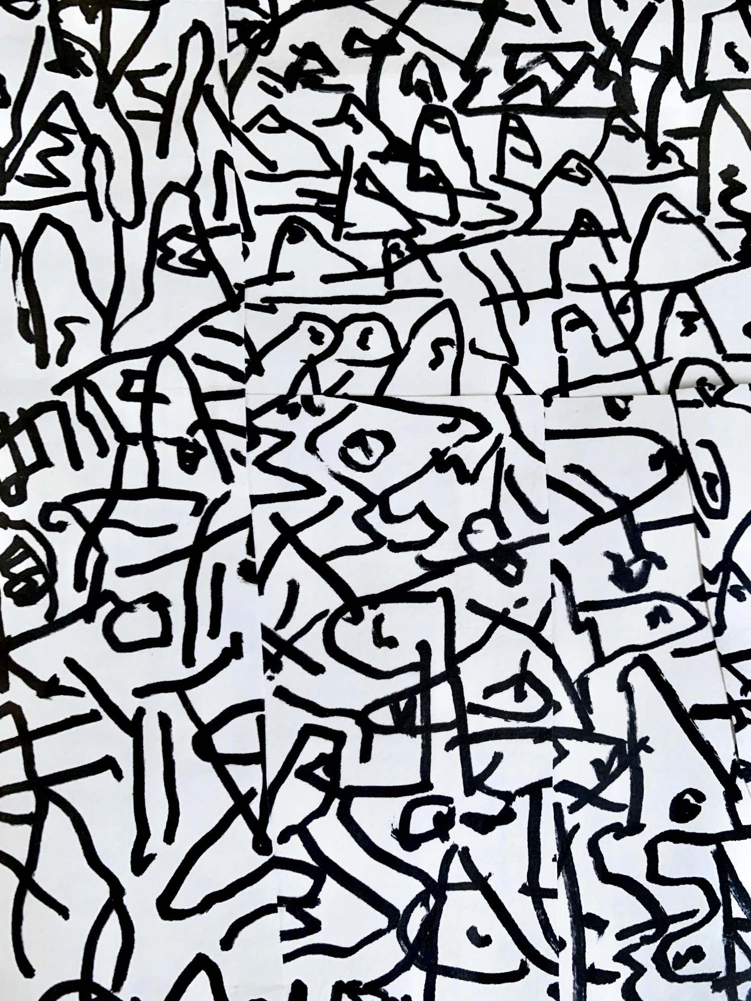 Image of Lnd Scrpt, Rycnstrctd #3, 2017