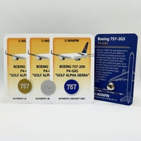 Aviapin Boeing 757-200 P4-GAS Pin Badge