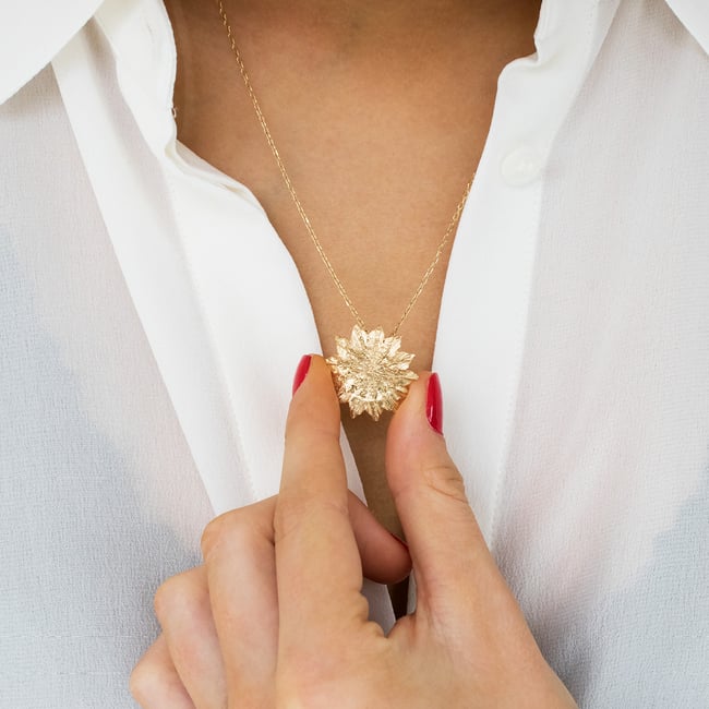 Poppy necklace /
