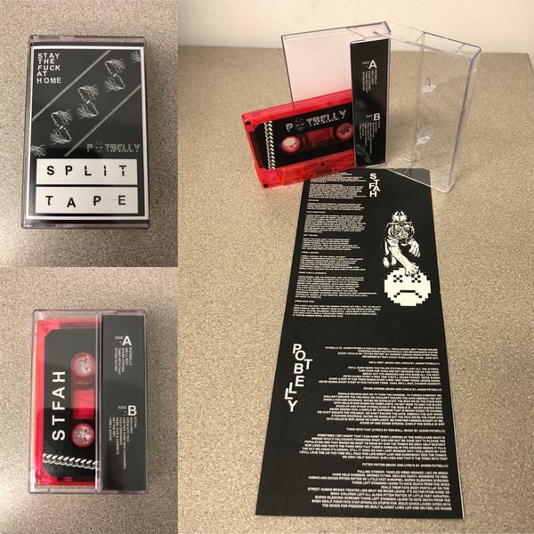 Image of STFAH/POTBELLY - Split Tape