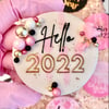 Hello 2022 - Raised embosser