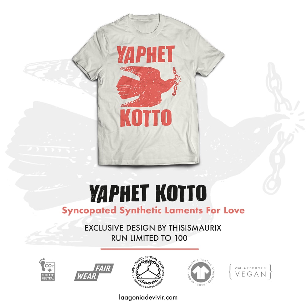 Image of LADV_PEC07 - YAPHET KOTTO "syncopated synthetic laments for love" T-shirt