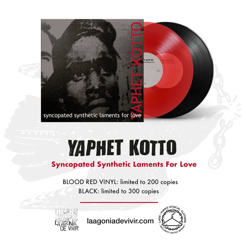 Image of LADV161 – YAPHET KOTTO "syncopated synthetic laments for love" LP REISSUE