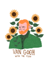 Van Gogh with the Flow Sticker