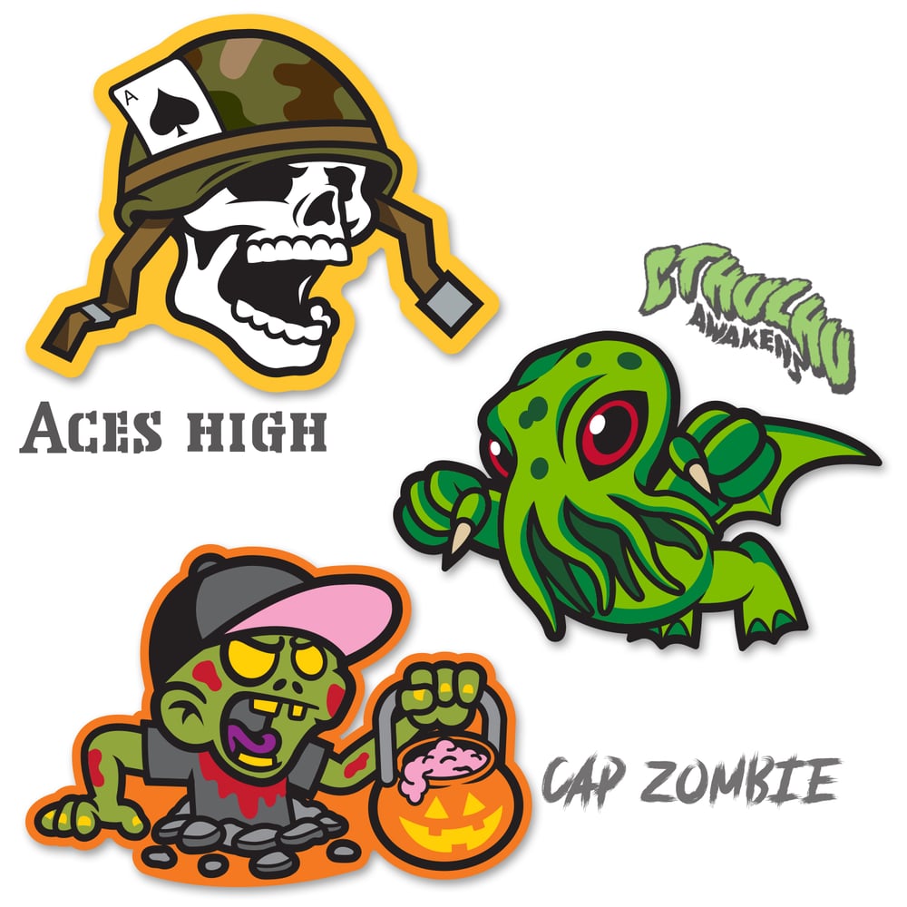 Cap Design Stickers