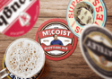 Rangers Beer Mats | Legends Themed Beer Mats (Pack of 12) Volume II