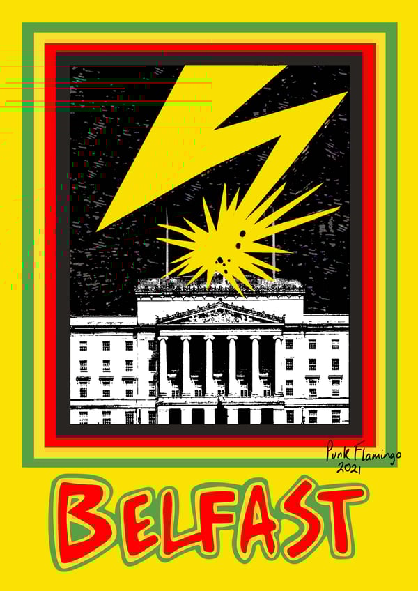 Image of Belfast Brains Art Print