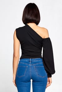 Image 3 of Hot Tamale Top-Black