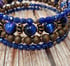 Blue Tiger's Eye Wrap Bracelet  Image 3