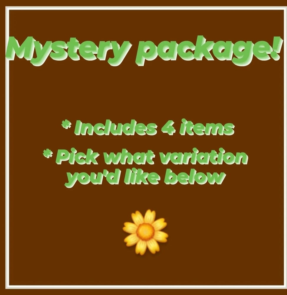 Image of Mystery package ¿