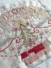 Image 2 of Merry Christmas Embroidery Template