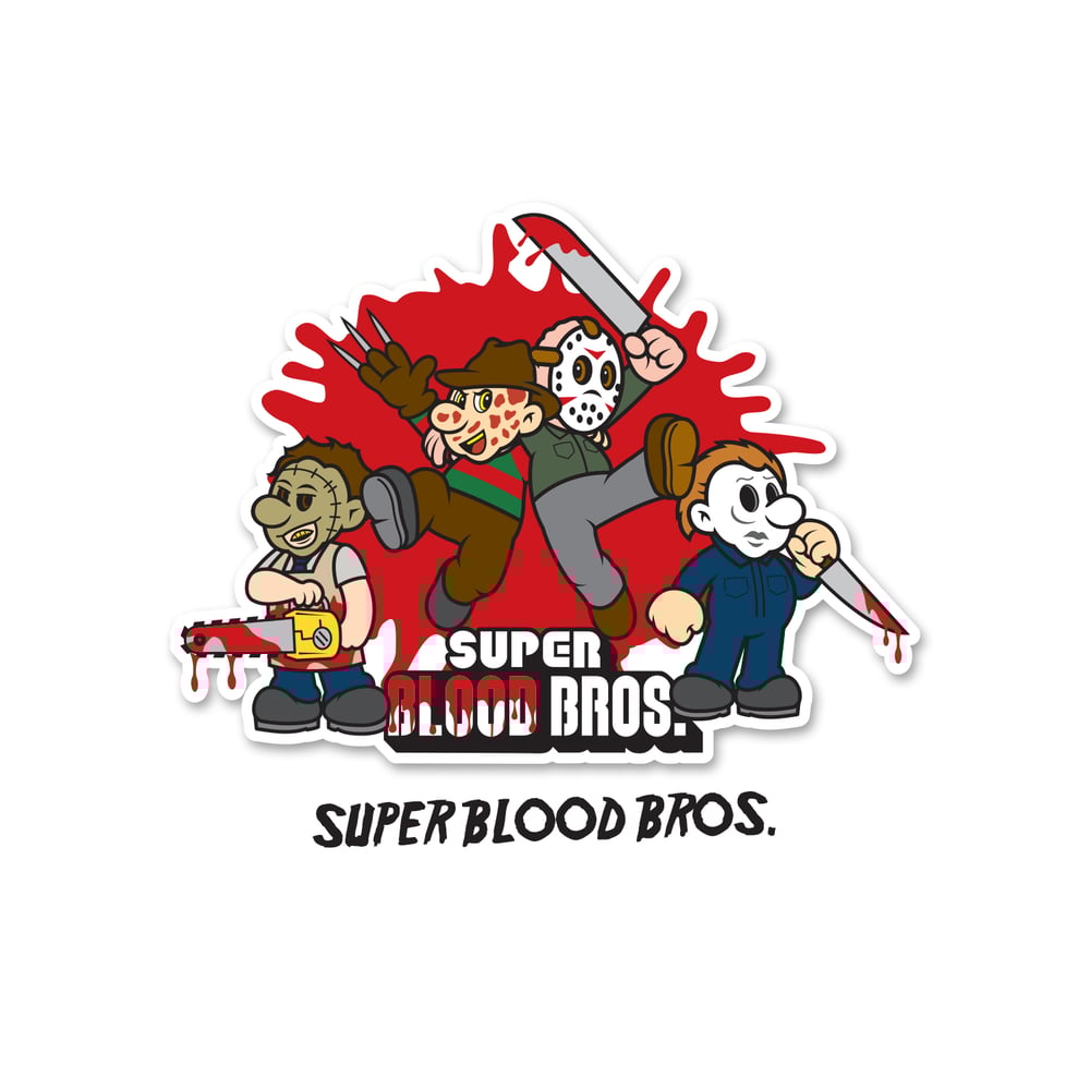 Mario x Horror Stickers