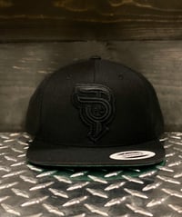 Image 3 of New Blacked Out Project Torque Logo Cap