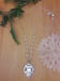Image of Dainty Fob with White Topaz 5RZ