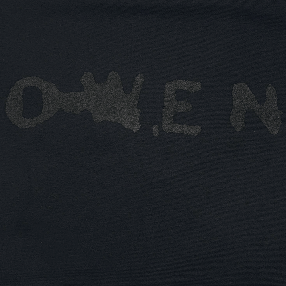 Owen Logo T-Shirt (Black on Black)