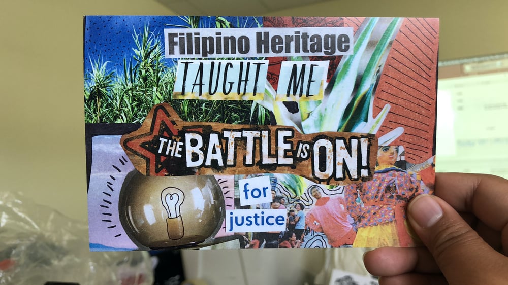 Image of Filipino Heritage Postcard