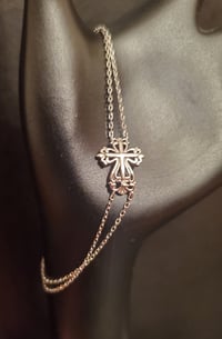 Image 1 of Vintage Floral Cross 