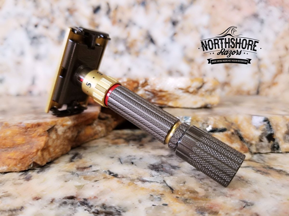 North Shore Razors — Gillette Adjustable 195 Date Code F-3