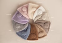 Image 4 of Newborn Bear Bonnet - 18 colors