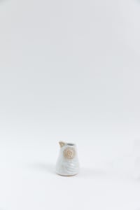 Image 2 of Milky Satin White Baby Owl Creamer