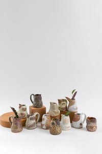 Image 4 of Milky Satin White Baby Owl Creamer