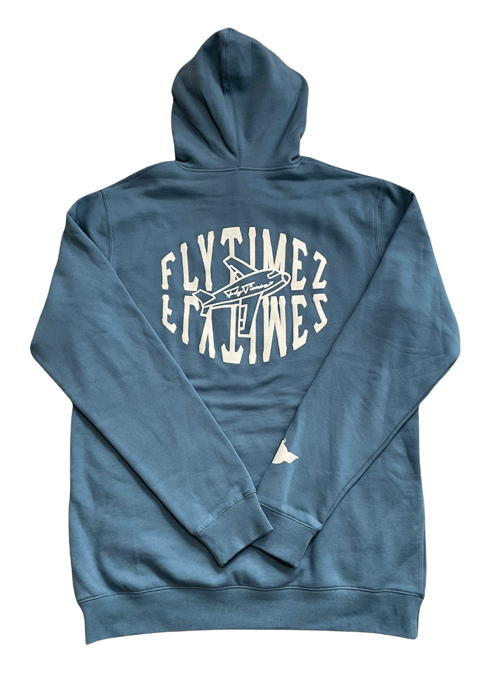 Image of FlyTimez “Departure” Hoodie (Ocean)