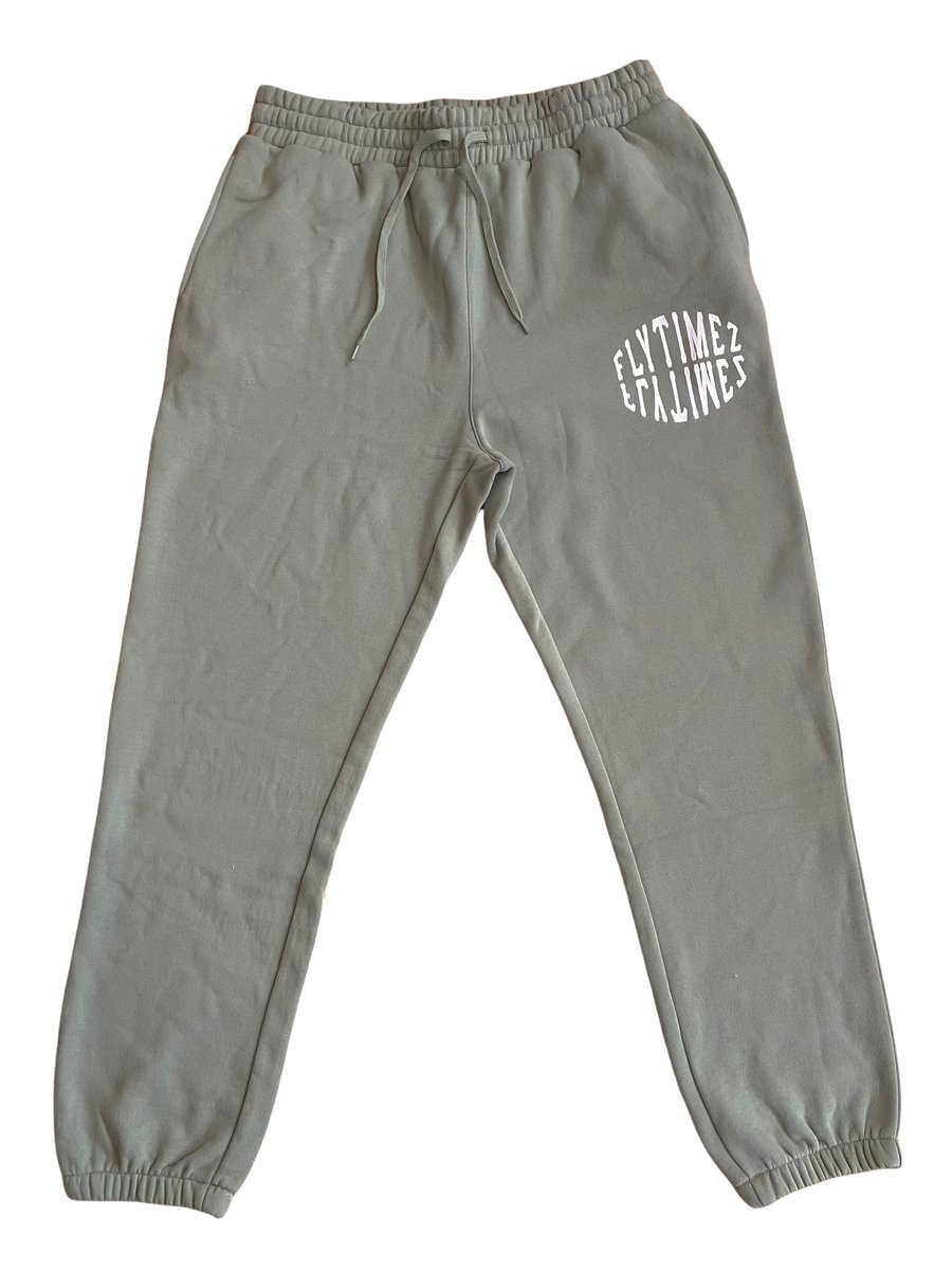 Image of FlyTimez “Departure” Pants (Seaweed)