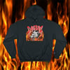 Logo Flame Front Champion Hoodie