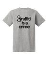 Heavy Goods Graffiti Is A Crime Tshirt