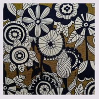 Image 2 of Tissu floral art nouveau 