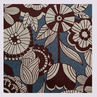 Image 3 of Tissu floral art nouveau 