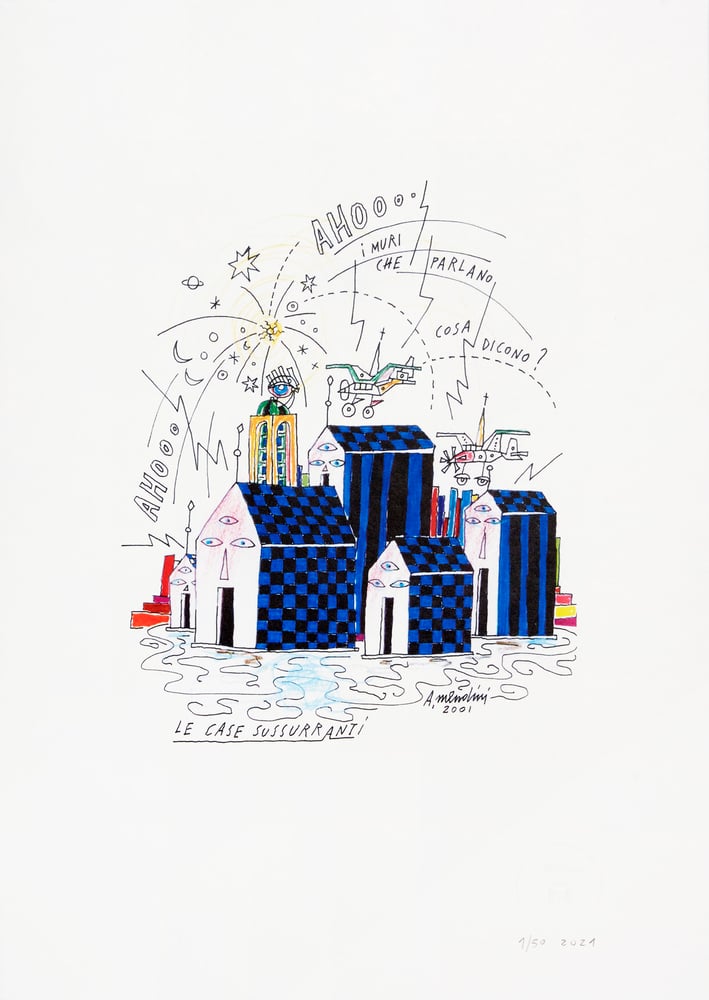 Image of Alessandro Mendini - Architettura Utopica: Le Case Sussurranti