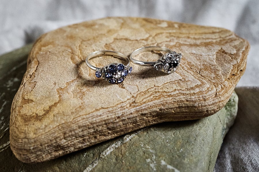 Image of BAGUE IZIA ARGENT MASSIF