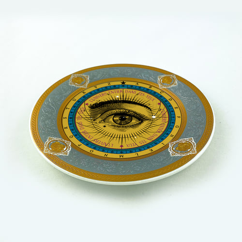 Image of Lover's Eye - Astrolabio - Fine China Plate - #0779