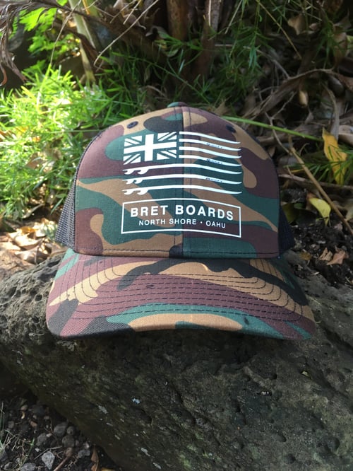 Image of Bret Boards X RVCA Camo Trucker