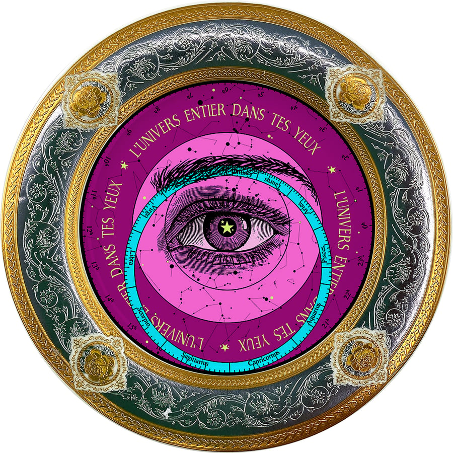 Image of Lover's Eye - Zodiac - Fine China Plate - #0780