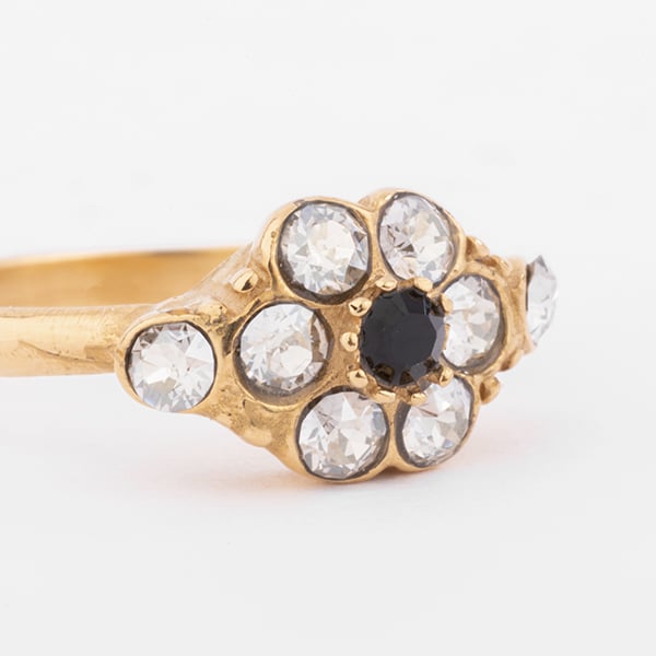 Image of BAGUE IZIA PLAQUÉE OR