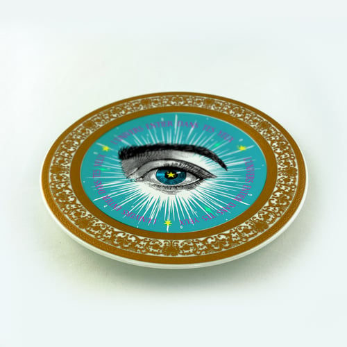 Image of Lover's Eye - Dark Univers - Fine China Plate - #0784