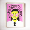  A3 RISOGRAPH | 'THE WORLD IS OURS 001' | LTD EDITION | 3 COLOUR PRINT