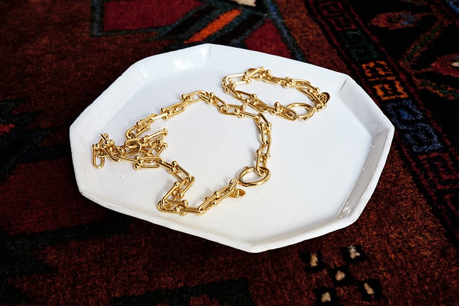Image of BRACELET GEORGES PLAQUÉ OR