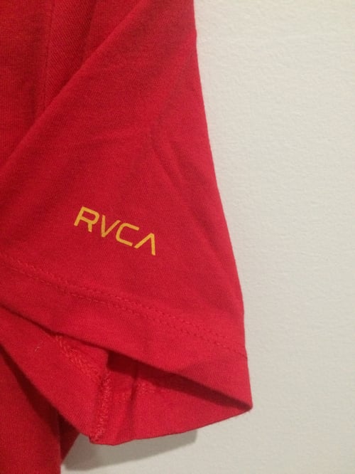 Image of Bret Boards X RVCA Girls Red Tee