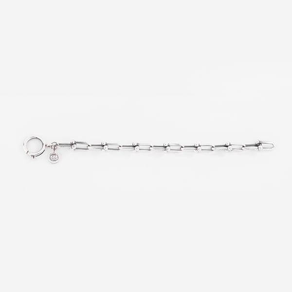 Image of BRACELET GEORGES PLAQUÉ ARGENT