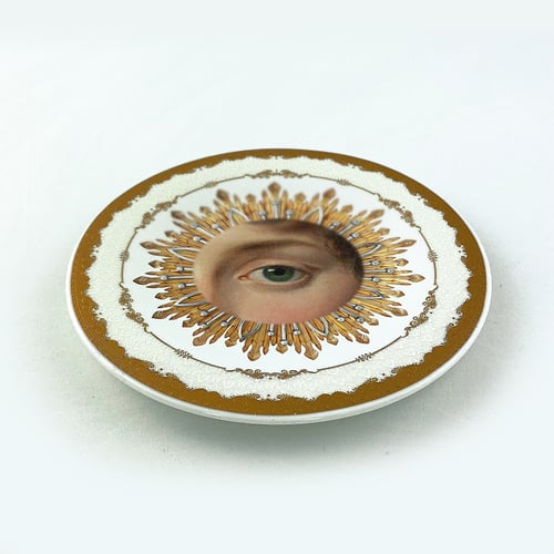 Image of Sunflower Burts - Zodiac - Fine China Plate - #0778