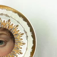 Image 3 of Sunflower Burts - Zodiac - Fine China Plate - #0778