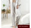 GREY SILK BOTTOMS