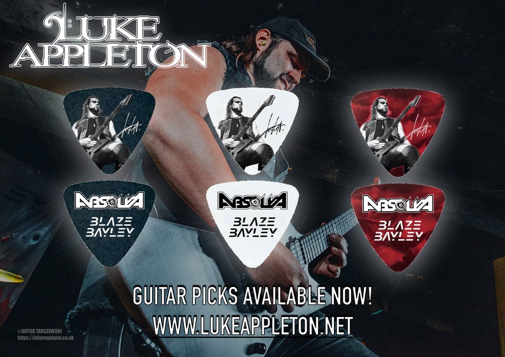 Luke Appleton Signature Guitar Picks 