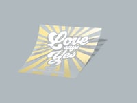 Love Says Yes Stickers (10)